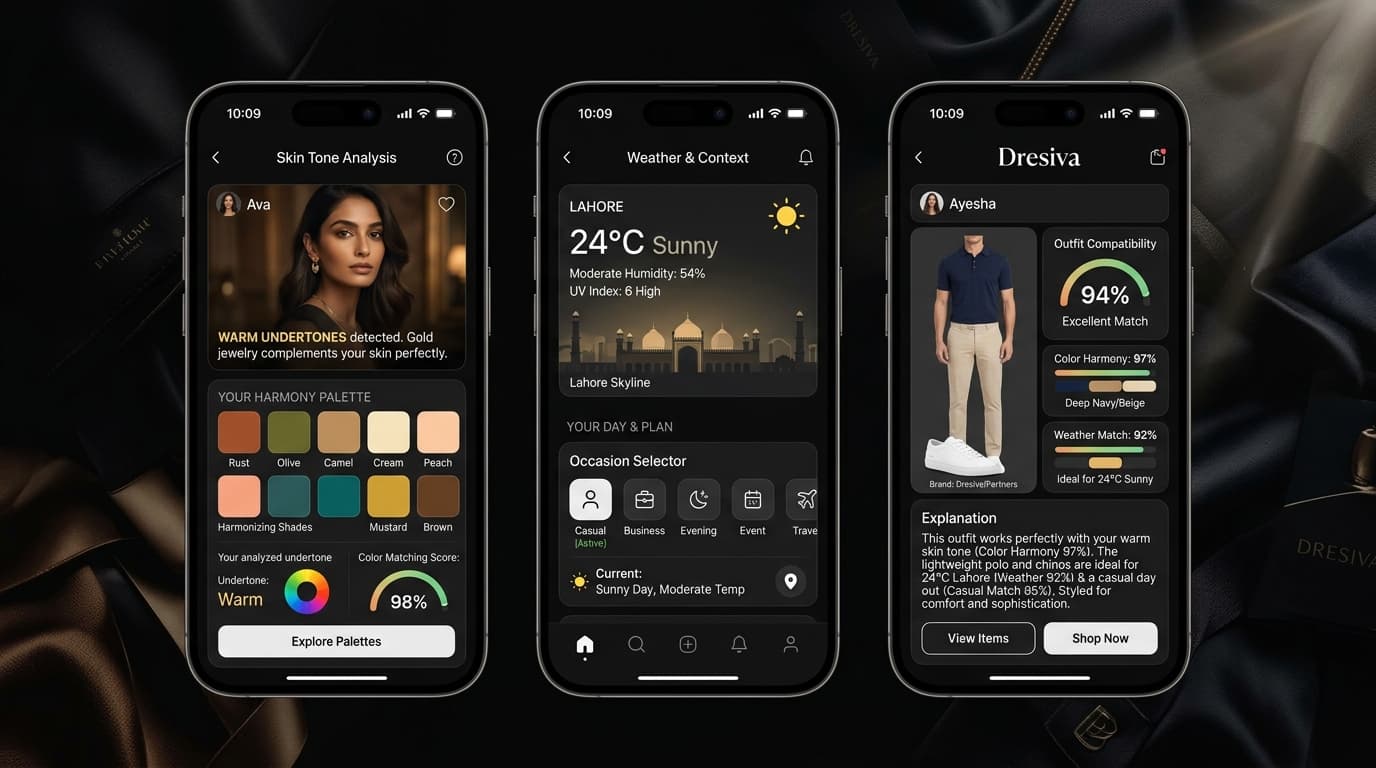 Dresiva — Outfit Recommendation Application & Style Assistant